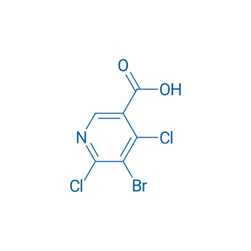 5-Bromo-4,6-dichloronicotinic acid 1g
