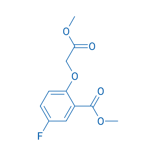 Methyl 5-fluoro-2-(2-methoxy-2-oxoethoxy)benzoate 5g