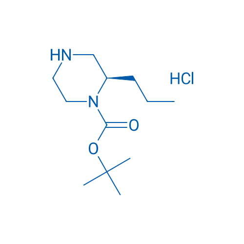 (R)-tert-Butyl 2-propylpiperazine-1-carboxylate hydrochloride 100mg