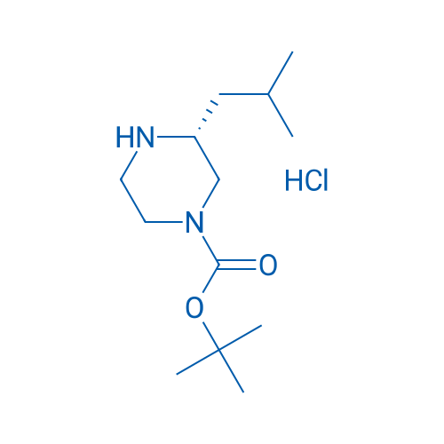 (R)-tert-Butyl 3-isobutylpiperazine-1-carboxylate hydrochloride 100mg
