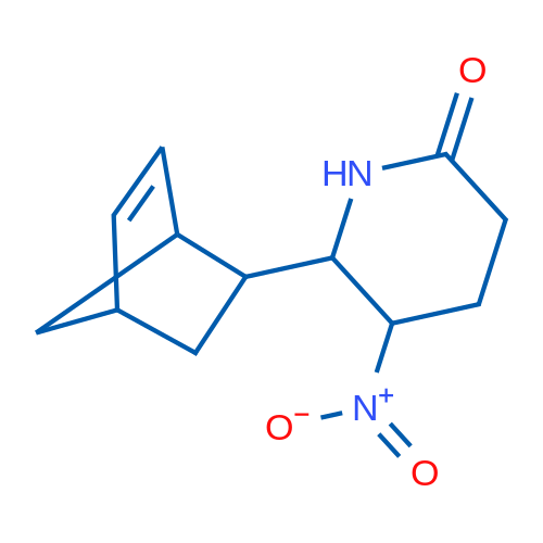 6-{bicyclo[2.2.1]hept-5-en-2-yl}-5-nitropiperidin-2-one 1g