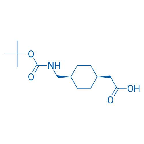 2-[(1S,4s)-4-({[(tert-butoxy)carbonyl]amino}methyl)cyclohexyl]acetic acid 250mg