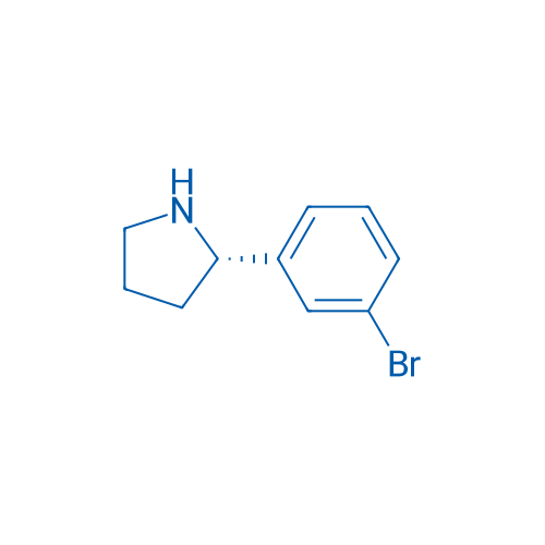 (S)-2-(3-Bromophenyl)pyrrolidine 100mg