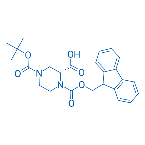 (R)-1-Fmoc-4-Boc-piperazine-2-carboxylicacid 250mg