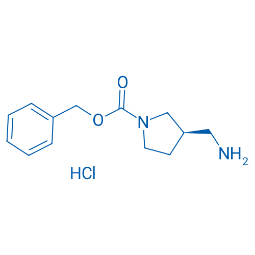 (R)-Benzyl 3-(aminomethyl)pyrrolidine-1-carboxylate hydrochloride 1g