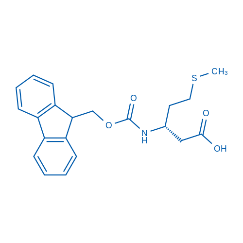 (S)-3-((((9H-Fluoren-9-yl)methoxy)carbonyl)amino)-5-(methylthio)pentanoic acid 250mg