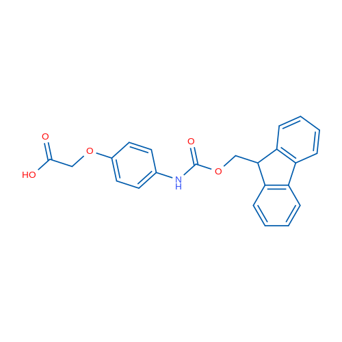 2-(4-((((9H-Fluoren-9-yl)methoxy)carbonyl)amino)phenoxy)acetic acid 100mg