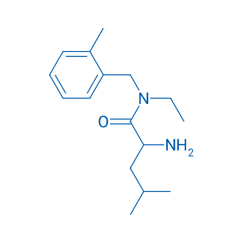 2-Amino-N-ethyl-4-methyl-N-[(2-methylphenyl)methyl]pentanamide 1g