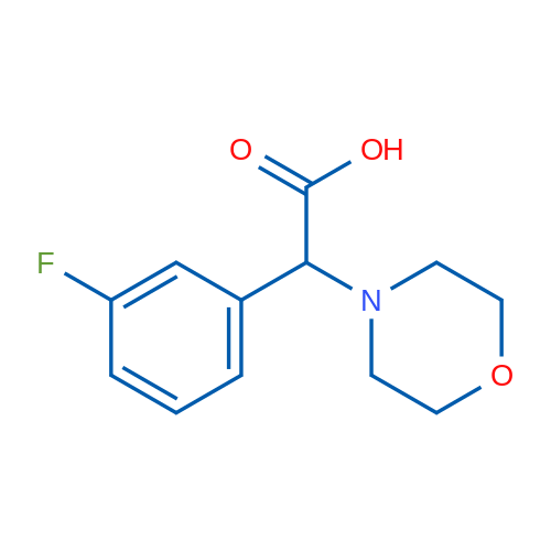2-(3-Fluorophenyl)-2-morpholinoacetic acid 1g