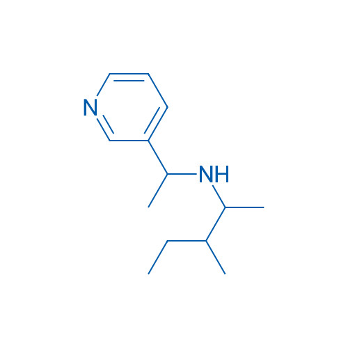 3-Methyl-N-(1-(pyridin-3-yl)ethyl)pentan-2-amine 100mg