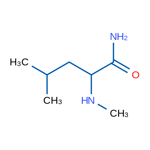 4-Methyl-2-(methylamino)pentanamide 1g