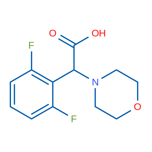 2-(2,6-Difluorophenyl)-2-morpholinoacetic acid 1g