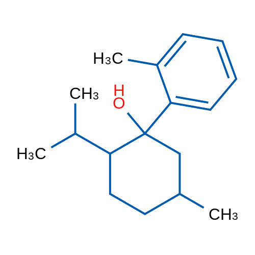 5-Methyl-1-(2-methylphenyl)-2-(propan-2-yl)cyclohexan-1-ol 1g