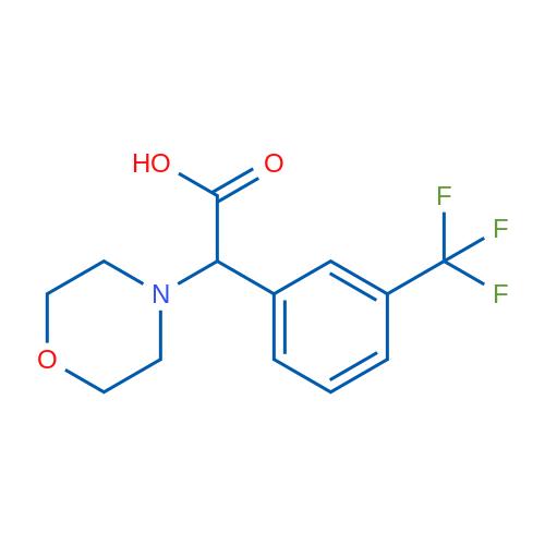 2-Morpholino-2-(3-(trifluoromethyl)phenyl)acetic acid 1g