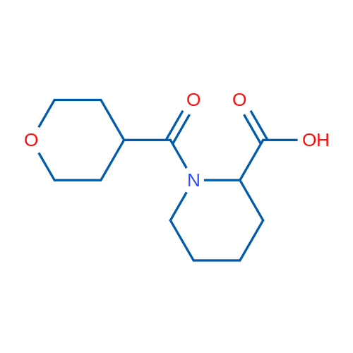 1-(Tetrahydro-2H-pyran-4-carbonyl)piperidine-2-carboxylic acid 5g