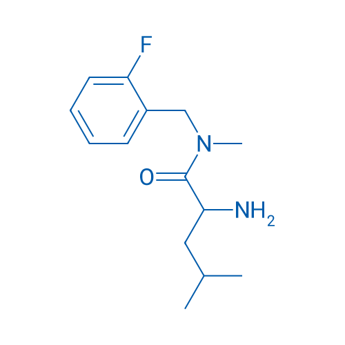 2-Amino-N-[(2-fluorophenyl)methyl]-N,4-dimethylpentanamide 1g