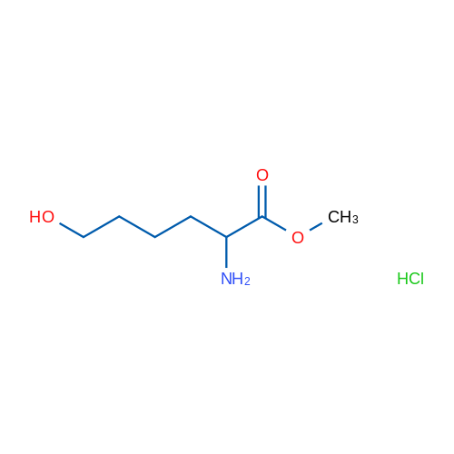Methyl 2-amino-6-hydroxyhexanoate hydrochloride 250mg