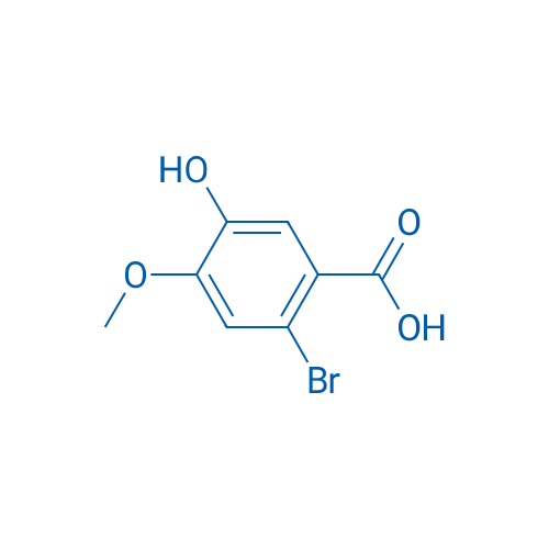 2-Bromo-5-hydroxy-4-methoxybenzoic acid 5g