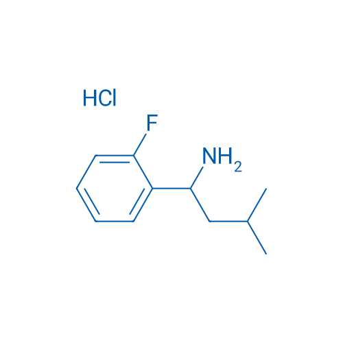 1-(2-Fluorophenyl)-3-methylbutan-1-amine hydrochloride 1g