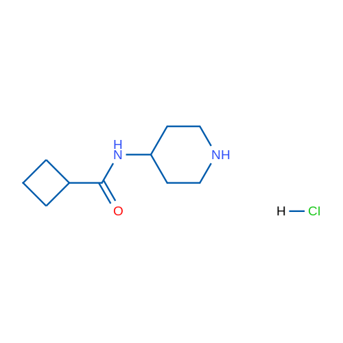 N-(Piperidin-4-yl)cyclobutanecarboxamide hydrochloride 1g