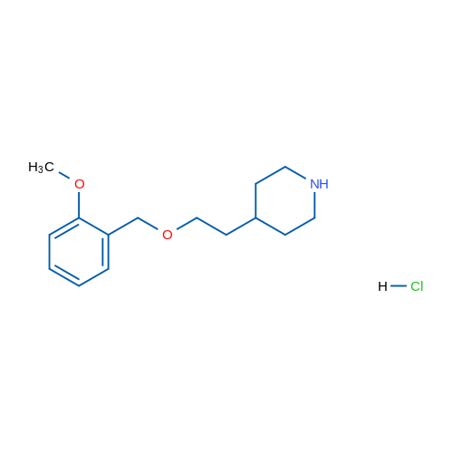 4-(2-((2-Methoxybenzyl)oxy)ethyl)piperidine hydrochloride 1g