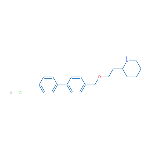 2-(2-([1,1'-Biphenyl]-4-ylmethoxy)ethyl)piperidine hydrochloride 1g