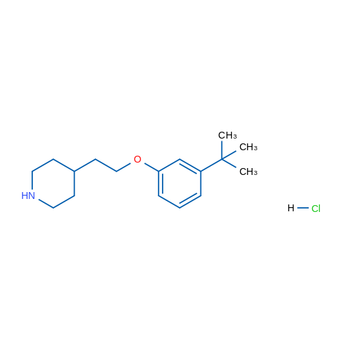 4-(2-(3-(tert-Butyl)phenoxy)ethyl)piperidine hydrochloride 5g