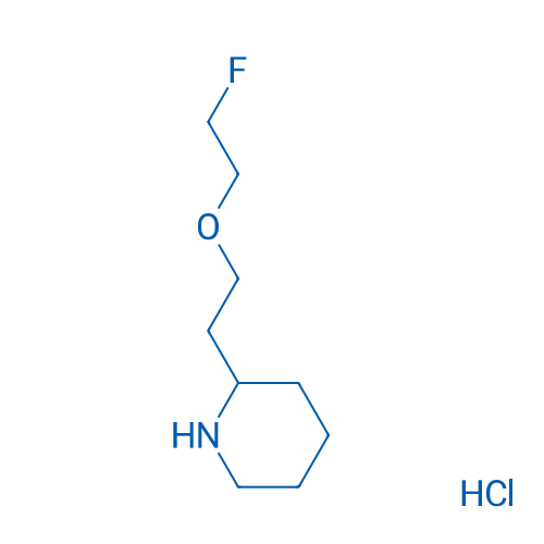 2-(2-(2-Fluoroethoxy)ethyl)piperidine hydrochloride 5g