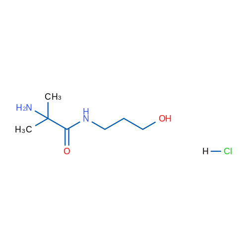 2-Amino-N-(3-hydroxypropyl)-2-methylpropanamide hydrochloride 5g