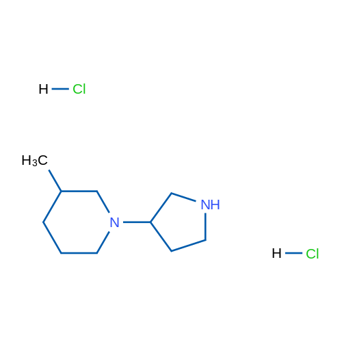 3-Methyl-1-(pyrrolidin-3-yl)piperidine dihydrochloride 1g