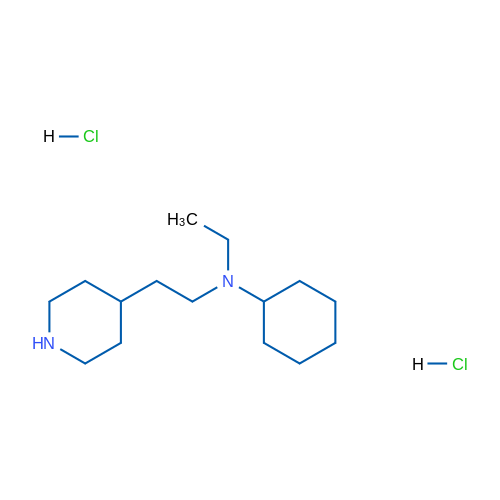 N-Ethyl-N-(2-(piperidin-4-yl)ethyl)cyclohexanamine dihydrochloride 5g