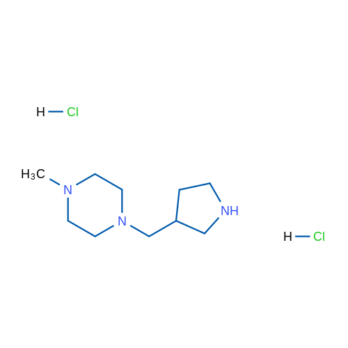 1-Methyl-4-(pyrrolidin-3-ylmethyl)piperazine dihydrochloride 1g