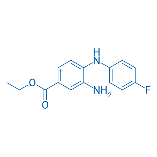 Ethyl 3-amino-4-((4-fluorophenyl)amino)benzoate 5g