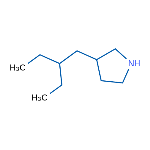 3-(2-Ethylbutyl)pyrrolidine 5g