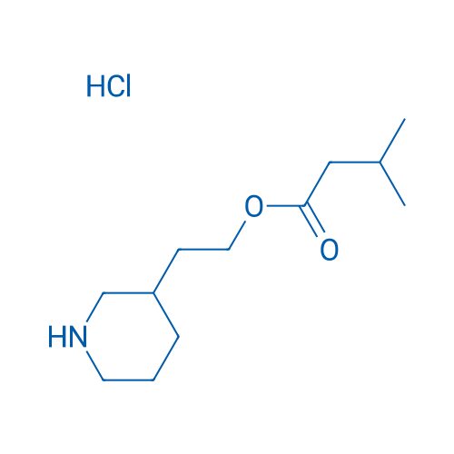 2-(Piperidin-3-yl)ethyl 3-methylbutanoate hydrochloride 1g