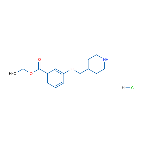 Ethyl 3-(piperidin-4-ylmethoxy)benzoate hydrochloride 5g