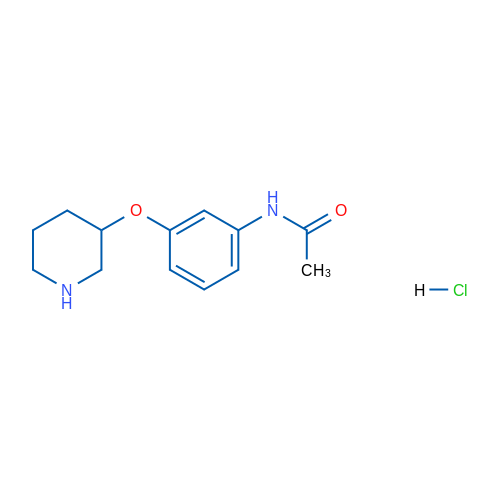 N-(3-(Piperidin-3-yloxy)phenyl)acetamide hydrochloride 5g