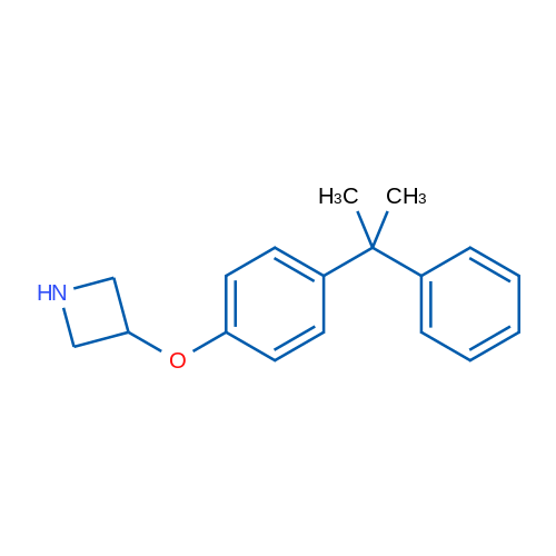 3-(4-(2-Phenylpropan-2-yl)phenoxy)azetidine 5g
