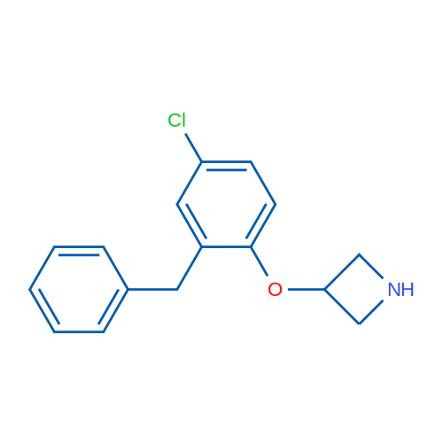 3-(2-Benzyl-4-chlorophenoxy)azetidine 5g