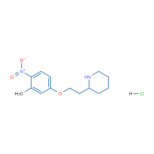 2-(2-(3-Methyl-4-nitrophenoxy)ethyl)piperidine hydrochloride 1g