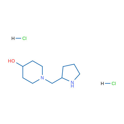 1-(Pyrrolidin-2-ylmethyl)piperidin-4-ol dihydrochloride 1g