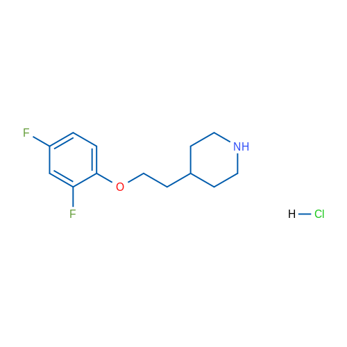 4-(2-(2,4-Difluorophenoxy)ethyl)piperidine hydrochloride 1g