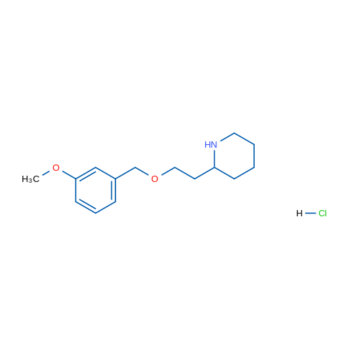 2-(2-((3-Methoxybenzyl)oxy)ethyl)piperidine hydrochloride 5g