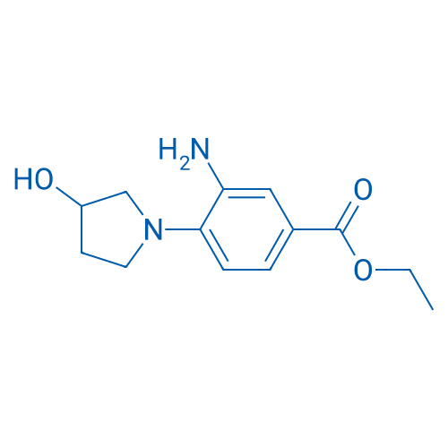 Ethyl 3-amino-4-(3-hydroxypyrrolidin-1-yl)benzoate 5g
