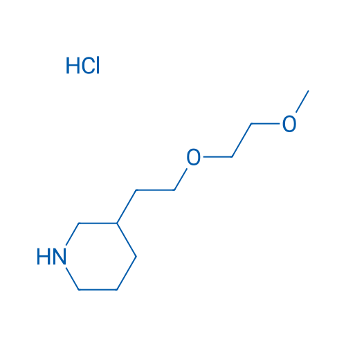 3-(2-(2-Methoxyethoxy)ethyl)piperidine hydrochloride 5g