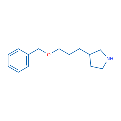 3-(3-(Benzyloxy)propyl)pyrrolidine 1g