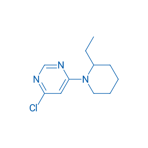 4-Chloro-6-(2-ethylpiperidin-1-yl)pyrimidine 1g