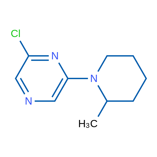 2-Chloro-6-(2-methylpiperidin-1-yl)pyrazine 1g