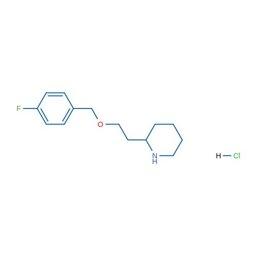 2-(2-((4-Fluorobenzyl)oxy)ethyl)piperidine hydrochloride 5g