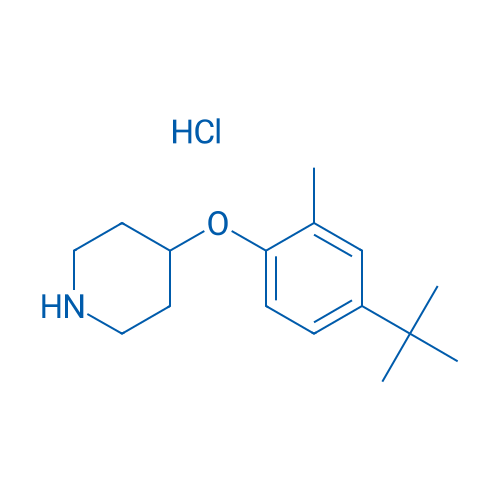 4-(4-(tert-Butyl)-2-methylphenoxy)piperidine hydrochloride 5g